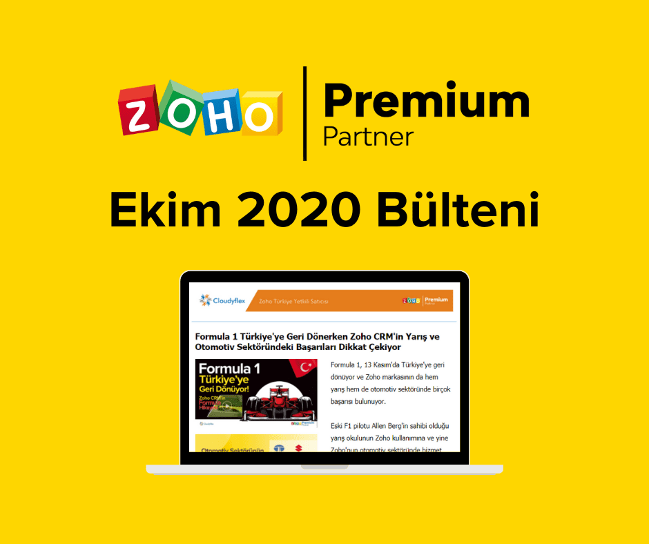 2020 Ekim - Zoho Türkiye Bülteni